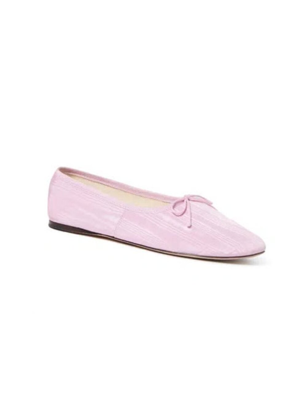 Loeffler Randall Landon Ballet Flat in Powder Pink Moiré Sz 7.5 - Picture 2 of 12
